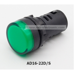 หลอดไฟแสดงสถานะ INDICATOR LAMP DN22 AD16-22D 12V สีเขียว